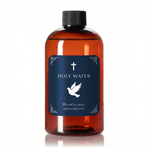 Holy Water from the Jordan River, Blessed & Certified, 8 oz